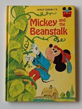 Mickey and the Beanstalk (Disney's Wonderful World of Reading) HARDCOVER 🔥 picture