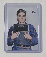 Elvis Presley Limited Edition Artist Signed US Army Enlistment Trading Card 1/10 picture