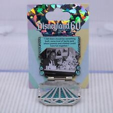 C2 Disney DLR LE 3000 Pin 60th Anniversary Diamond Countdown Walt Quote picture