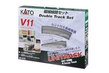 KATO N Gauge V11 Double Track Track Set 20-870 Railway Model Rail Set picture