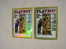 JERRY SEINFELD PLAYBOY CHROMIUM SERIES 2 REFRACTOR & REGULAR CARDS #R199 & #199 picture
