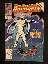 West Coast Avengers #45 (1989, Marvel) - 1st App White Vision picture
