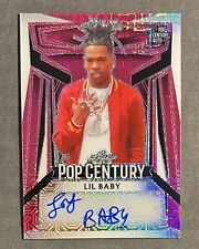 Lil Baby 2023 Leaf Pop Century Autograph Card RC #'d /4 1st Pop Century Auto  picture