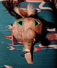 **AWESOME NATIVE AMERICAN LOUISIANA  GOURD BOOGER MASK LARGE  VERY UNIQUE RARE* picture