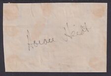 Horace Heidt (1901-86), American pianist, big band leader, radio & tv, autograph picture