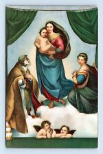 The Sistine Madonna Painting by Raphael UNP DB Postcard L15 picture