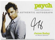 Psych Seasons 1-4 Autograph, Costume Wardrobe , or Complete Card Set -- Pick picture