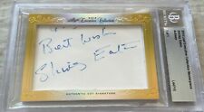 Shirley Eaton 2014 Leaf Masterpiece Cut Signature signed auto 1/1 JSA Goldfinger picture