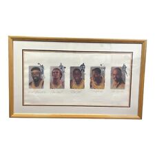 RARE Lakers Legends Autographed Masterpiece - Fully Certified picture