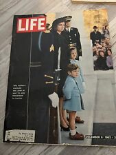 VINTAGE LIFE MAGAZINE PRESIDENT DEATH JFK JOHN F KENNEDY JACKIE And More picture