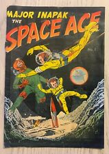 MAJOR INAPAK - The Space Ace  #1 - Golden Age Comic - Advertising - 1951 picture