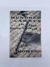 A Hundred Camels In The Courtyard By Paul Bowles City Lights Books  picture