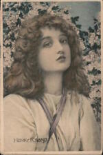 Women Painting by Henry Ryland M.M. Vienne Antique Postcard Vintage Post Card picture