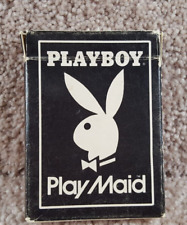 Vintage 1974 Playboy Old Play Maid Adult Version Complete Set Cards picture