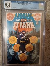 New Teen Titans Annual #2 slab CGC rated 9.4 picture