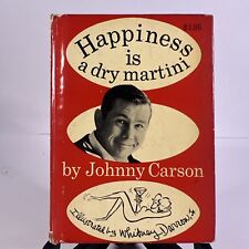 Happiness Is A Dry Martini Book By Johnny Carson AUTOGRAPHED by Johnny Carson picture