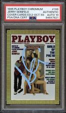 1995 Playboy Chromium #199 Jerry Seinfeld Auto PSA/DNA 10 GEM MINT picture