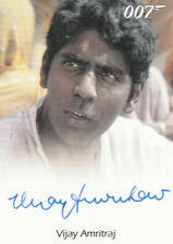 James Bond 50th Anniversary Fullbleed autograph card     Vijay Amritraj picture