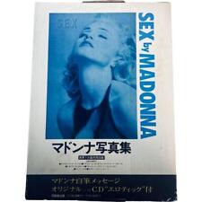 SEX by MADONNA Japanese PHOTO BOOK 1992 Japan ver Rare picture