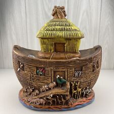 Vintage Noah's Ark Cookie Jar California Originals Pottery USA 881 / 11