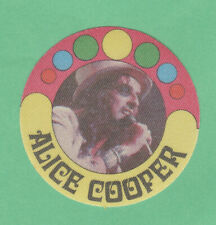 Alice Cooper 1972 Monty Gum Pop Stars Fabric/Cloth Version  Rookie  RC picture