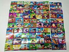 RARE 2000 year Dragon ball Z 20 Uncut Sheets Silver chrome Complete set picture