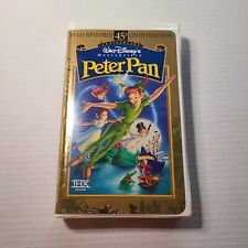 Disney's Peter Pan (1953) Limited Edition 45th Anniversary Masterpiece VHS picture