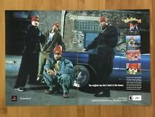 Parappa the Rapper 2 PS2 Playstation 2 2002 Vintage Print Ad/Poster Official Art picture