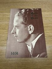 Vintage The Old Tim Ball of the Year 1951 Empress Hall Earls Court picture