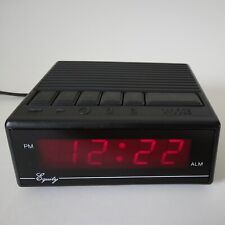 Equity Model: 9109A Mini Alarm Clock-Corded/Battery Backup-Tested/Working  picture