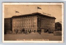 Knoxville TN-Tennessee Hotel Atkin, Advertising, Antique, Vintage c1929 Postcard picture