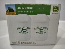 Vtg. John Deere Collection Salt & Pepper Shakers Moline ILL Special Edition NEW- picture