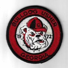 1972 Bulldog Usher University of Georgia BLK Bdr. [Q1684] picture