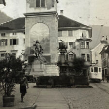 Antique 1928 William Tell Altdorf Monument 11