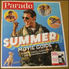 5/1/2022 Parade Newspaper Summer Movie Guide Top Gun Maverick Tom Cruise Elvis picture