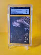Lucian Msamati Game Of Thrones Rittenhouse Gold Autographs CGC 9 Auto 10 picture