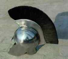 Troy Armor Helmet Medieval Knight Crusader Greek Spartan Helmet picture