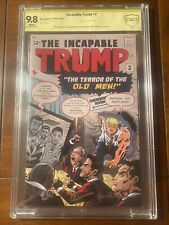 THE INCAPABLE TRUMP #2 2017 CBCS 9.8 SS MEHTABDIN MIRZA TORRES -LIMITED TO 200 picture