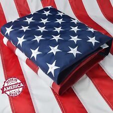 2.5x4 American Flag Outdoor Heavy Duty, 100% Made in USA, US Flag 2.5x4 ft, U... picture