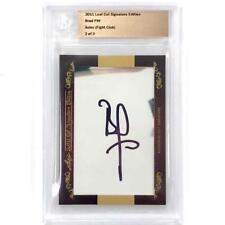 2011 Leaf Cut Signature Edition Brad Pitt autograph Cut Auto card #2/3 BAS BGS picture