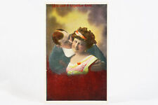 Antique Love Lovers Postcard You & I Together Postcard picture