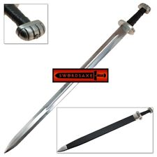 Vandal Beowulf Viking Sword Replica 8th to 10th Century Longsword Wood Scabbard picture