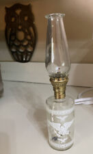 Foster Forbes Oil Lamp Clear Glass with Eagle Design FF2 10