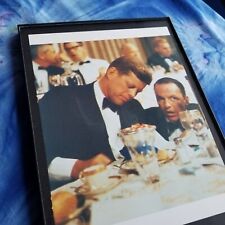 President John F Kennedy, JFK and Frank Sinatra, Dining Room, Historical Scenes picture
