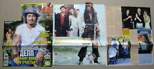 Johnny Depp Vanessa Paradis magazine cuttings articles clippings picture