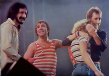 The Who Print on Canvas plus Free 116 photo book Rock and Rowlands Flashback picture