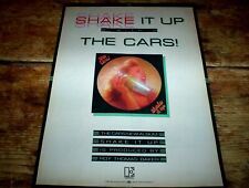 THE CARS ( SHAKE IT UP ) ORIG 1981 U.S. magazine PROMO Ad NM- picture