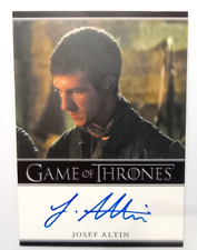 ©2012Game of Thrones Season 2 Josef Altin as Pypar Autograph Card picture
