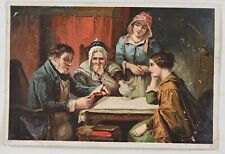 Outstanding Color - Jayne's Tonic Vermifuge Trade Card; Artist Thomas Faed; 1890 picture