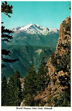 World Famous Pikes Peak, Colorado Postcard Postmarked 1979 picture